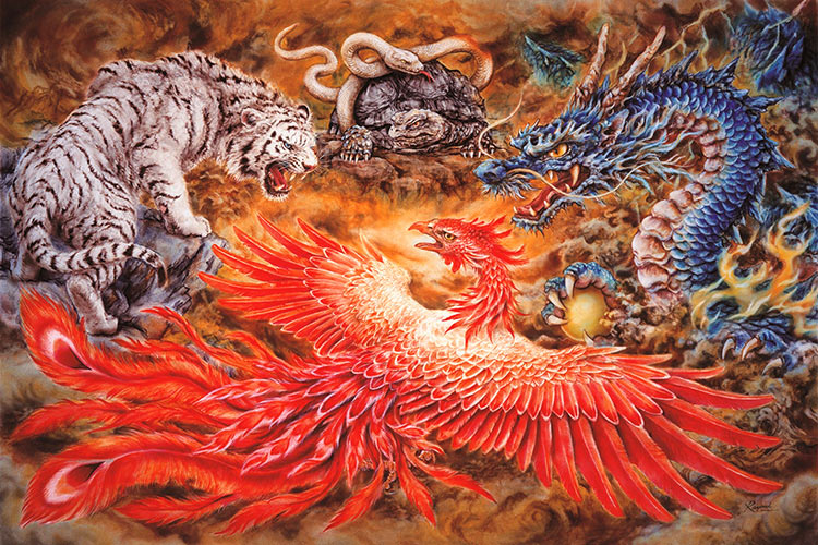 EPO-23-091 原井加代美 四神図 2016ピース エポック社 の商品詳細