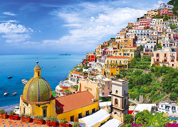 EPO-54-012 風景 アマルフィ海岸V [イタリア] 2000ピース ［CP-NT