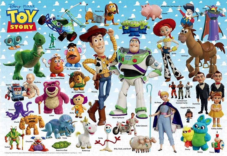 TEN-D1000-894 ディズニー トイ・ストーリー / キャラクター大集合