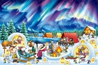 EPO-12-703s スヌーピー スヌーピー オーロラキャンプ 1000ピース ［CP