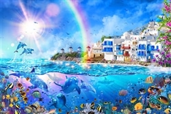 YAM-10-1489 ラッセン ドルフィンズ オブ ミコノス 1000ピース