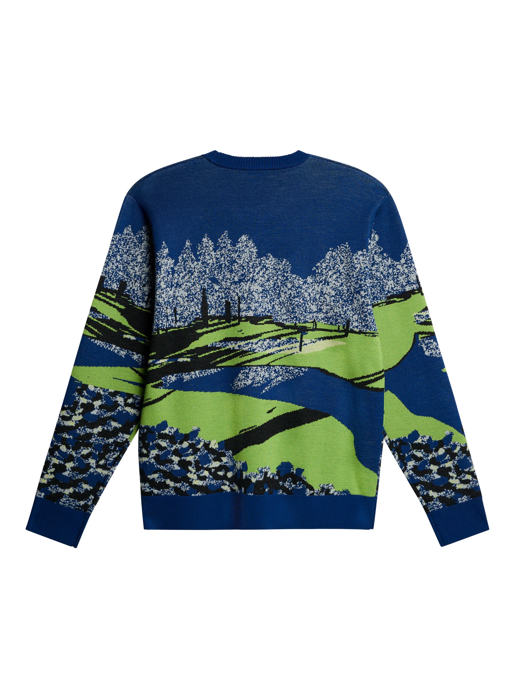 Alexander Jacquard Sweater / Watercolor Jacquard Estate – J.Lindeberg