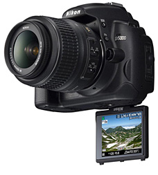 デジタル一眼レフカメラ「ニコン D5000」の発売について | ニュース