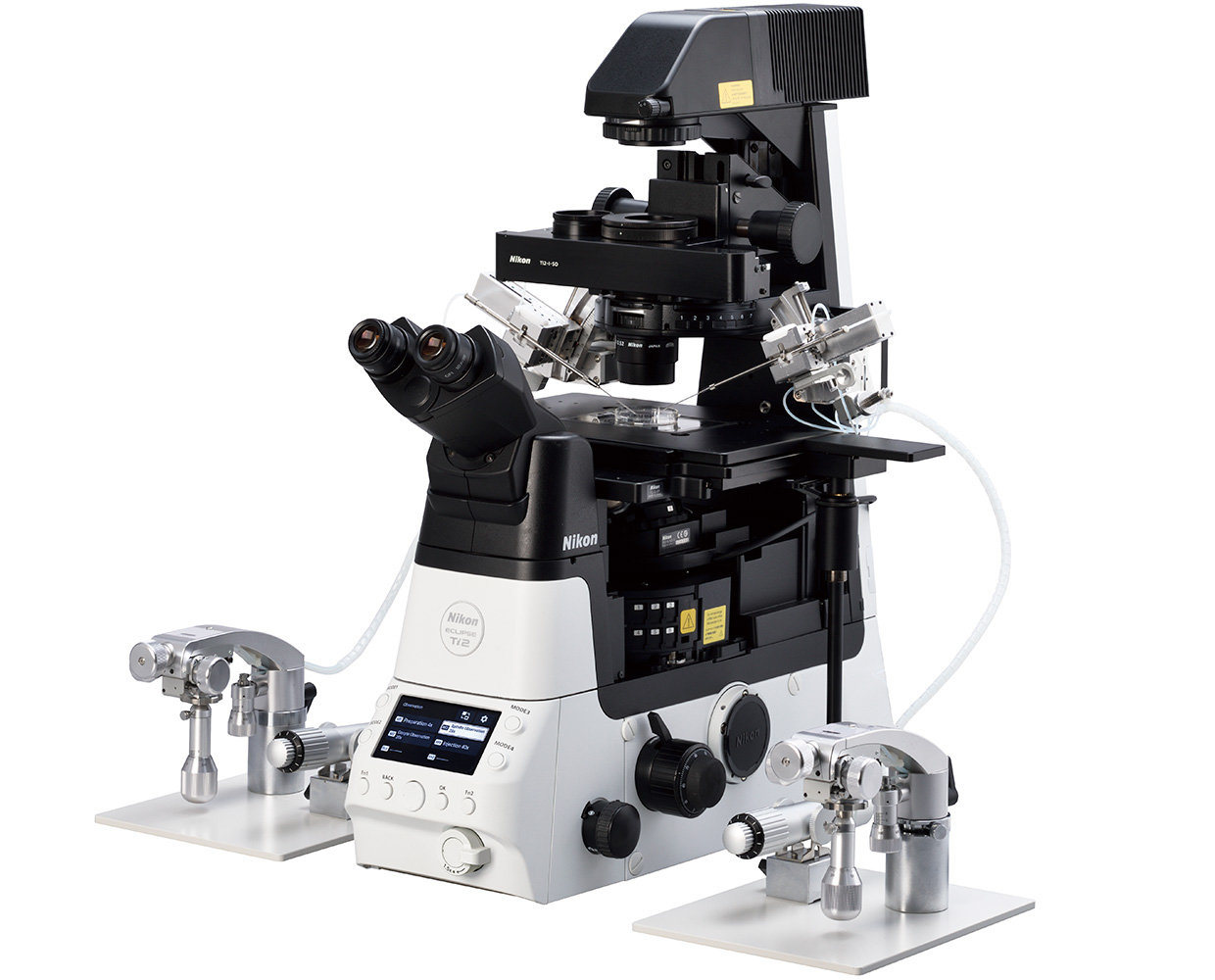 不妊治療の顕微授精に特化したICSI / IMSI用電動倒立顕微鏡「ECLIPSE