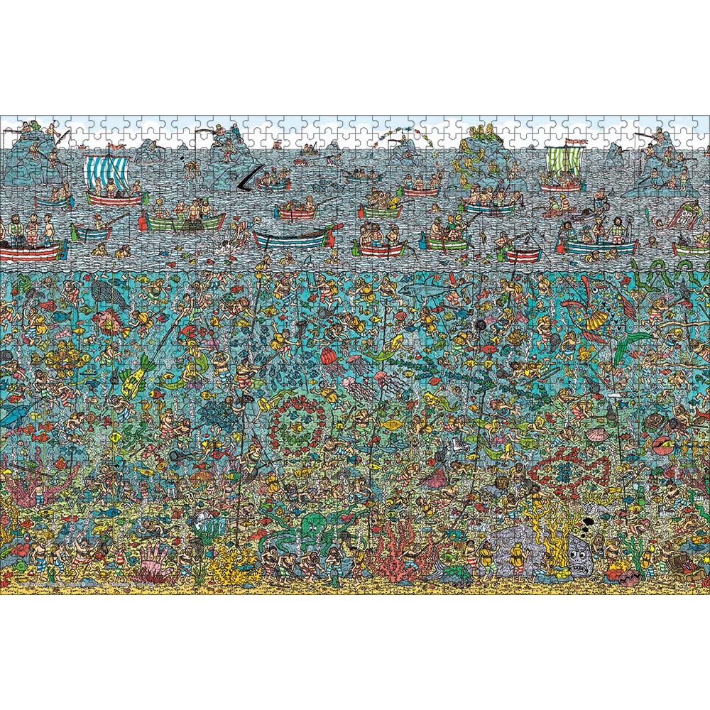 ジグソーパズル ウォーリー 1000ピース 深海のダイバー 難しい 50×75cm