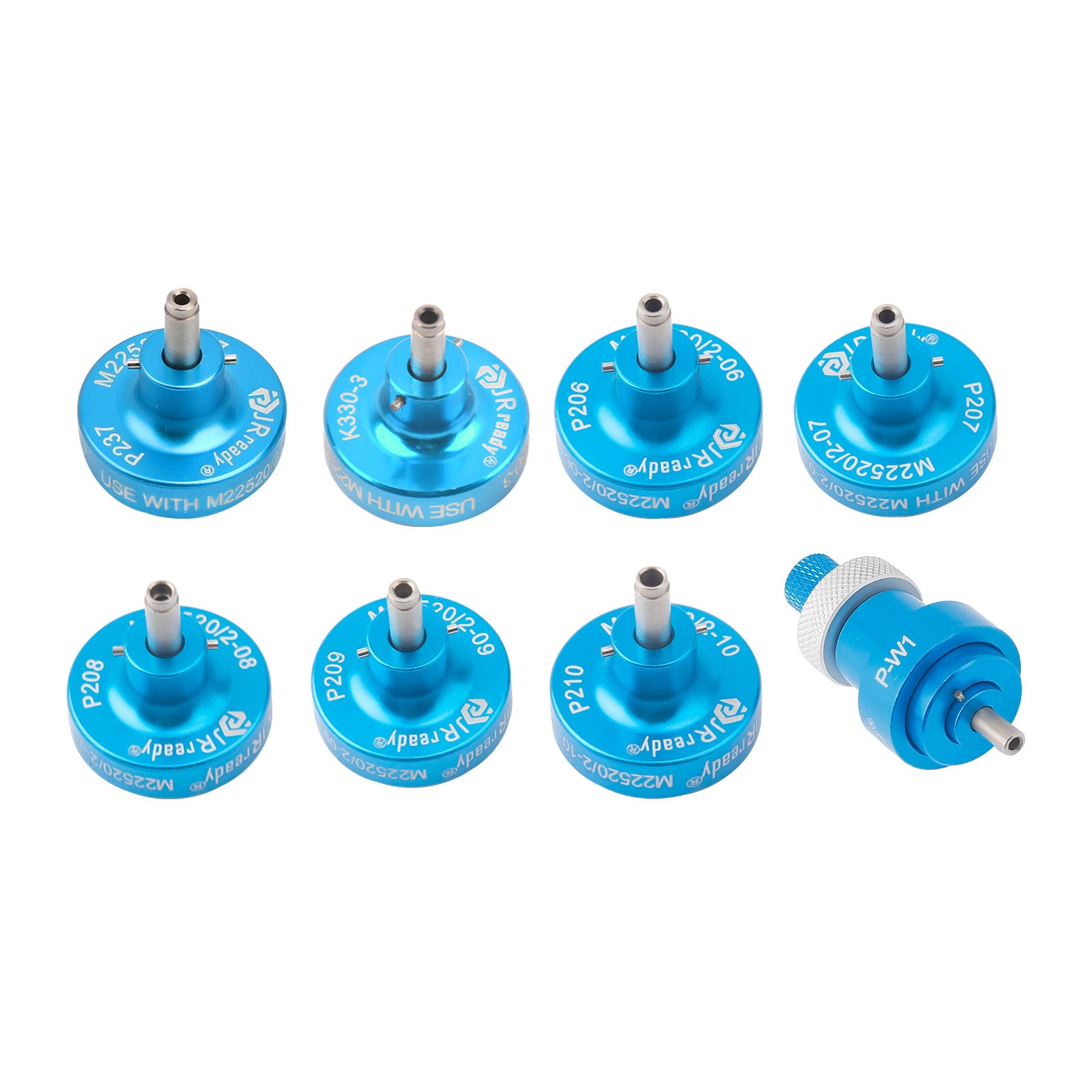 JRready ST5114-1 Positioner Kit: 7 Positioners & P-W1 Universal