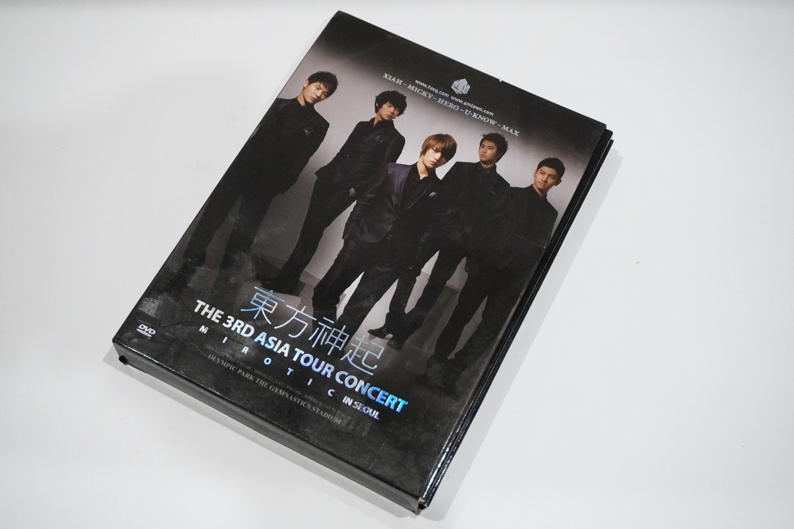 DVD TOHOSHINKI THE 3RD ASIA TOUR CONCERT MIROTIC IN SEOUL KOREA