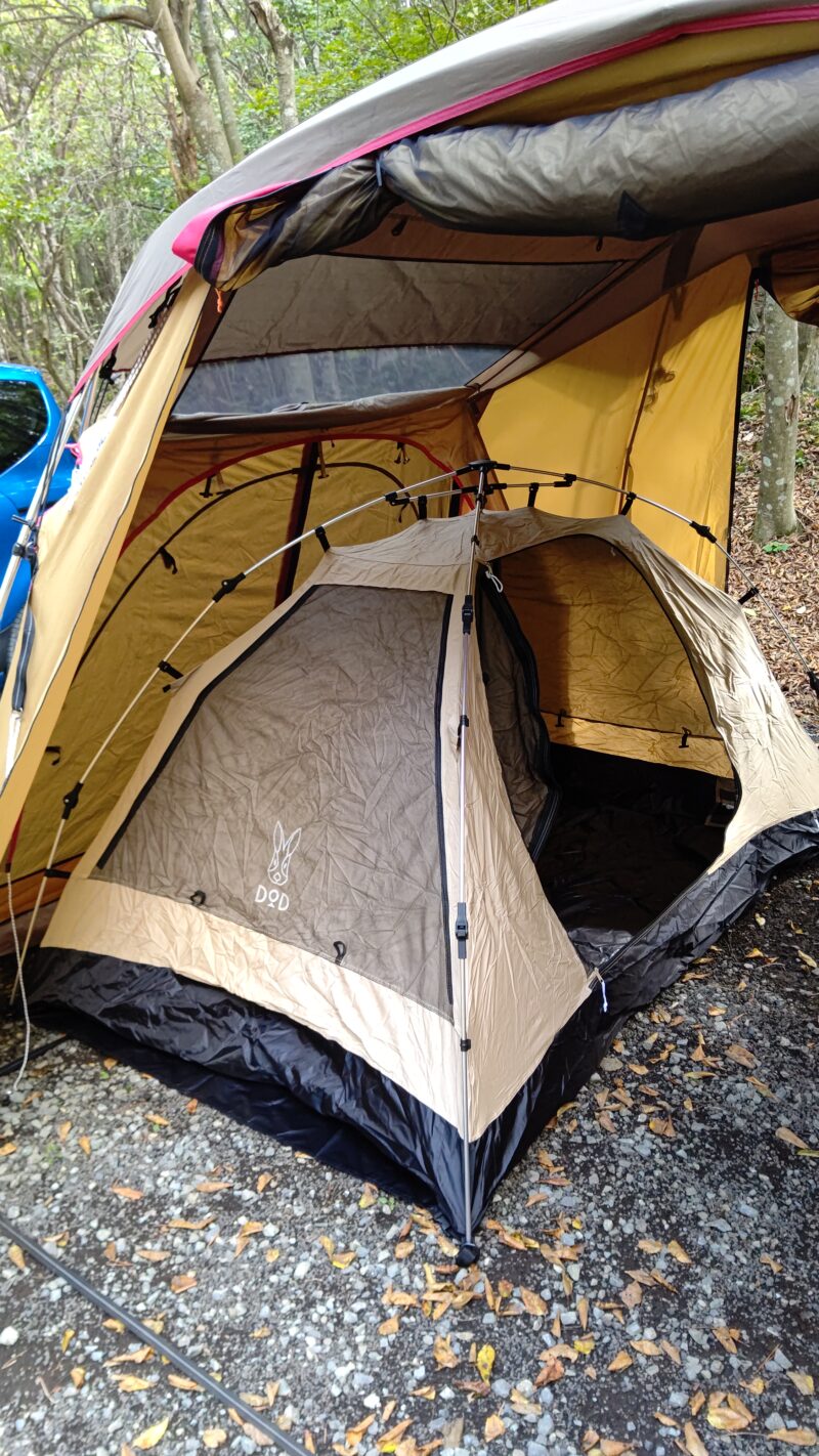 イチオシ！DOD ワンタッチカンガルーテントSレビュー【ONE TOUCH