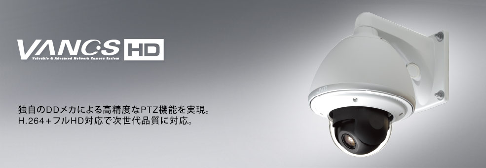 HDネットワークコンビネーションドームカメラ VN-H657WPB