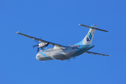ORC、機材不具合で新型機ATR42を代替投入 – 旅行業界・航空業界 最新