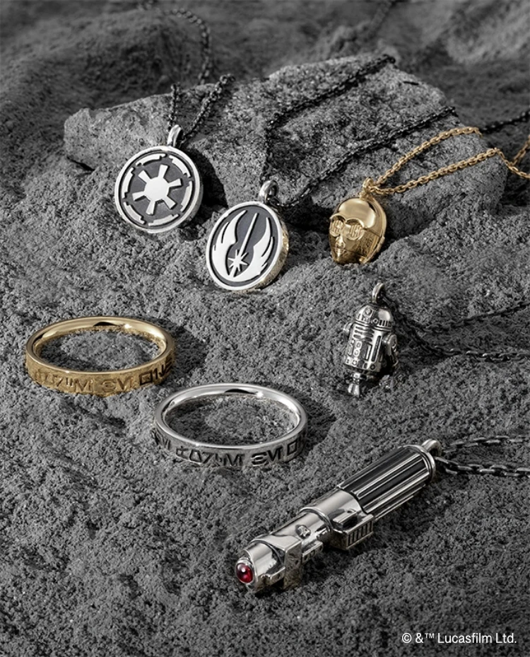 STAR WARS＞COLLECTION ｜『スター・ウォーズ』 ジュエリー・時計一覧