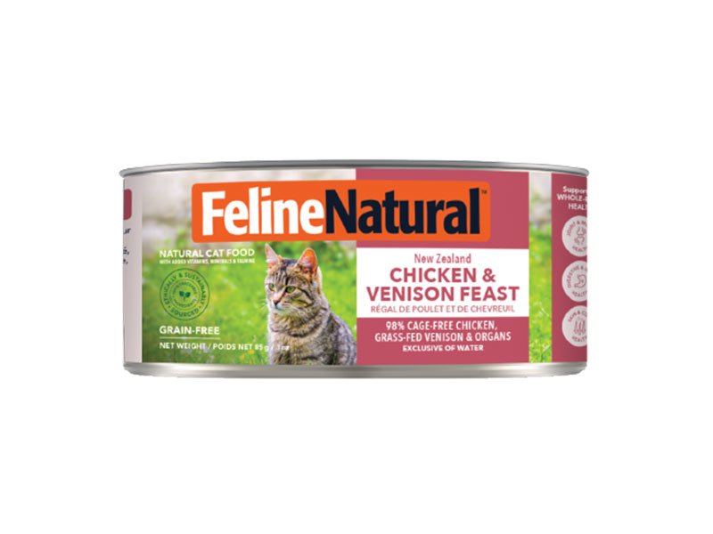 FLチキン＆ベニソン・フィースト 85g｜キャットフード｜K9ナチュラル