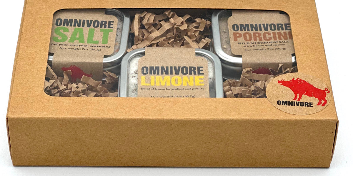 Gourmet hostess gift box, handcrafted, artisanal, organic salt