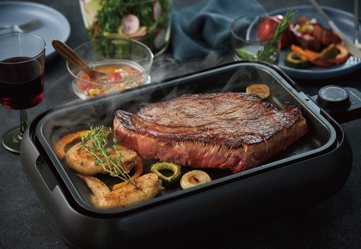 超火力＆お皿のように丸洗い！？レコルト ホットプレート【WEB限定