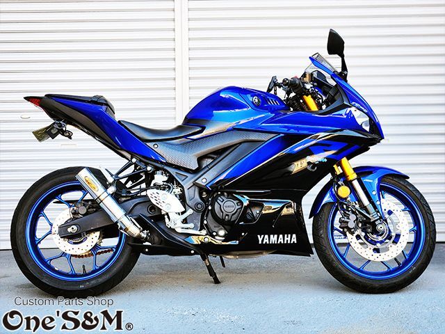YZF R25 MT25用 ワンズ管 アルミサイレンサーVer スリップオン