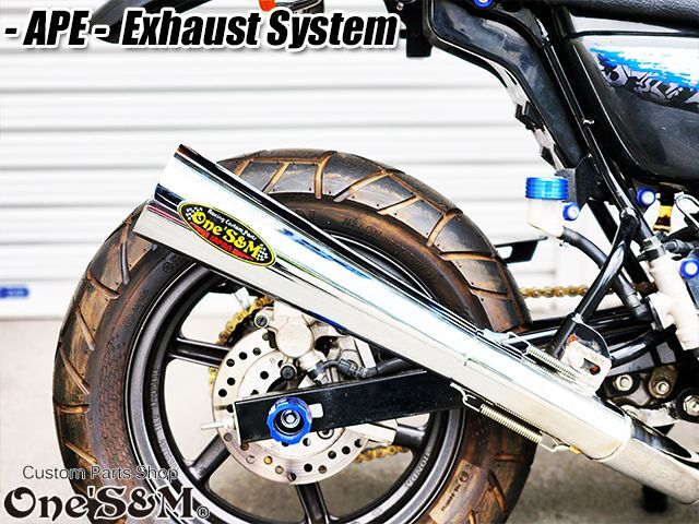 送料込！ APE50Fi エイプ50FI 専用 マフラー フルエキゾースト