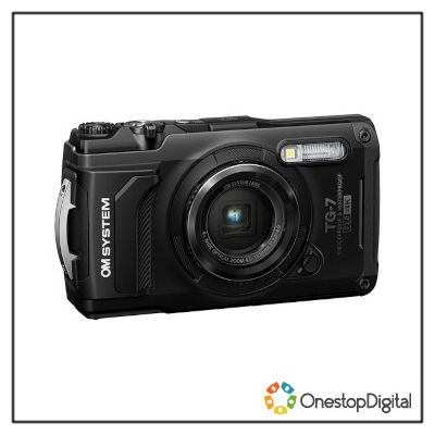 Digital Cameras :: OM SYSTEM :: OM SYSTEM Tough TG-7 (Black