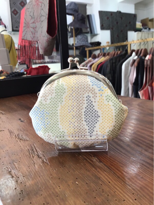 大島紬がま口財布 和柄小銭入れ - 大島紬と和雑貨販売 薩摩美布屋