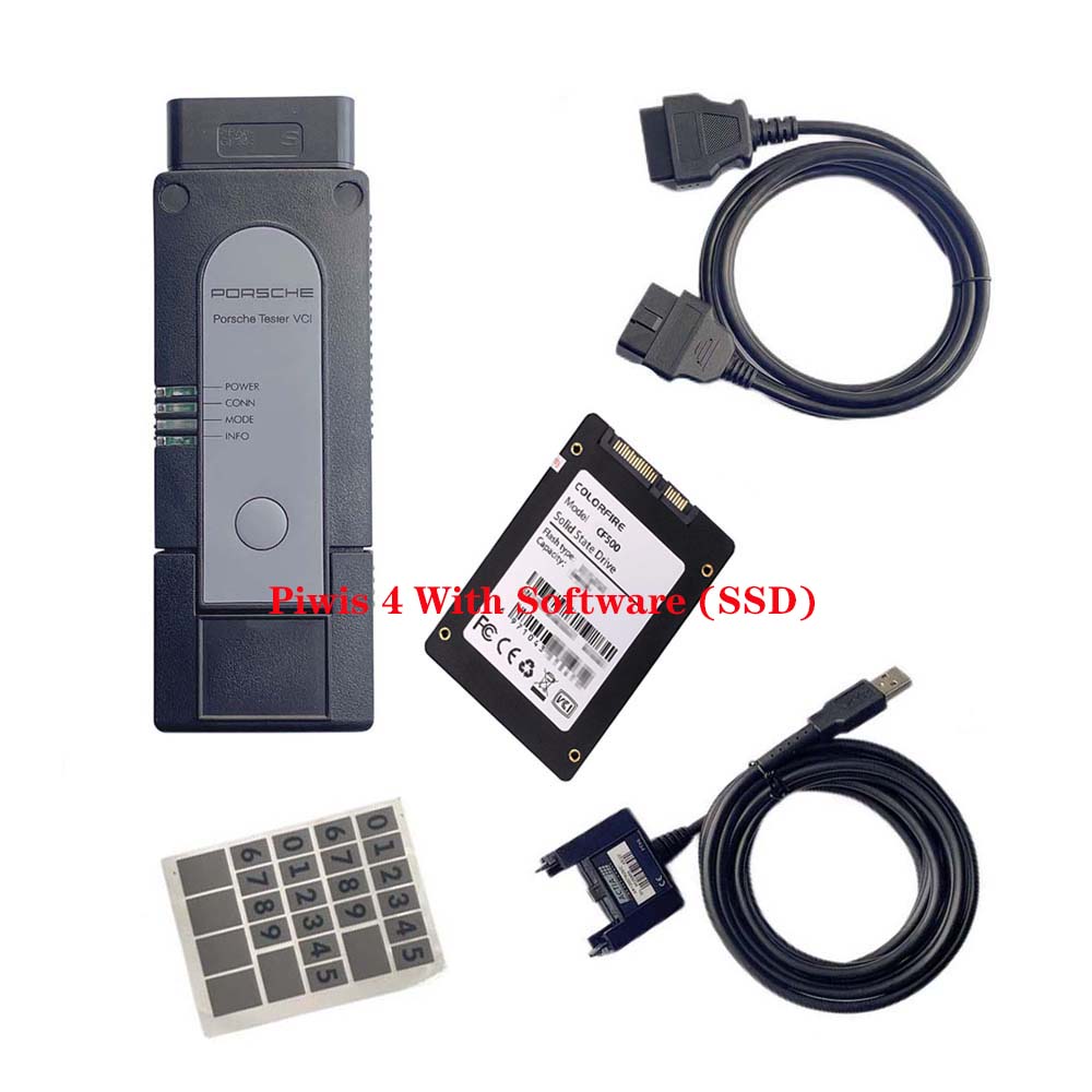 Porsche Piwis 4 Tester Piwis IV Diagnostic Tool With V43.600.010 +