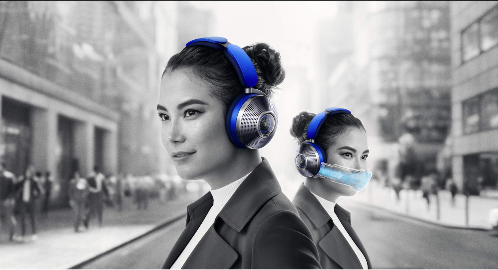 Dyson、ノイズキャンセリング機能付き空気清浄ヘッドフォン「Dyson