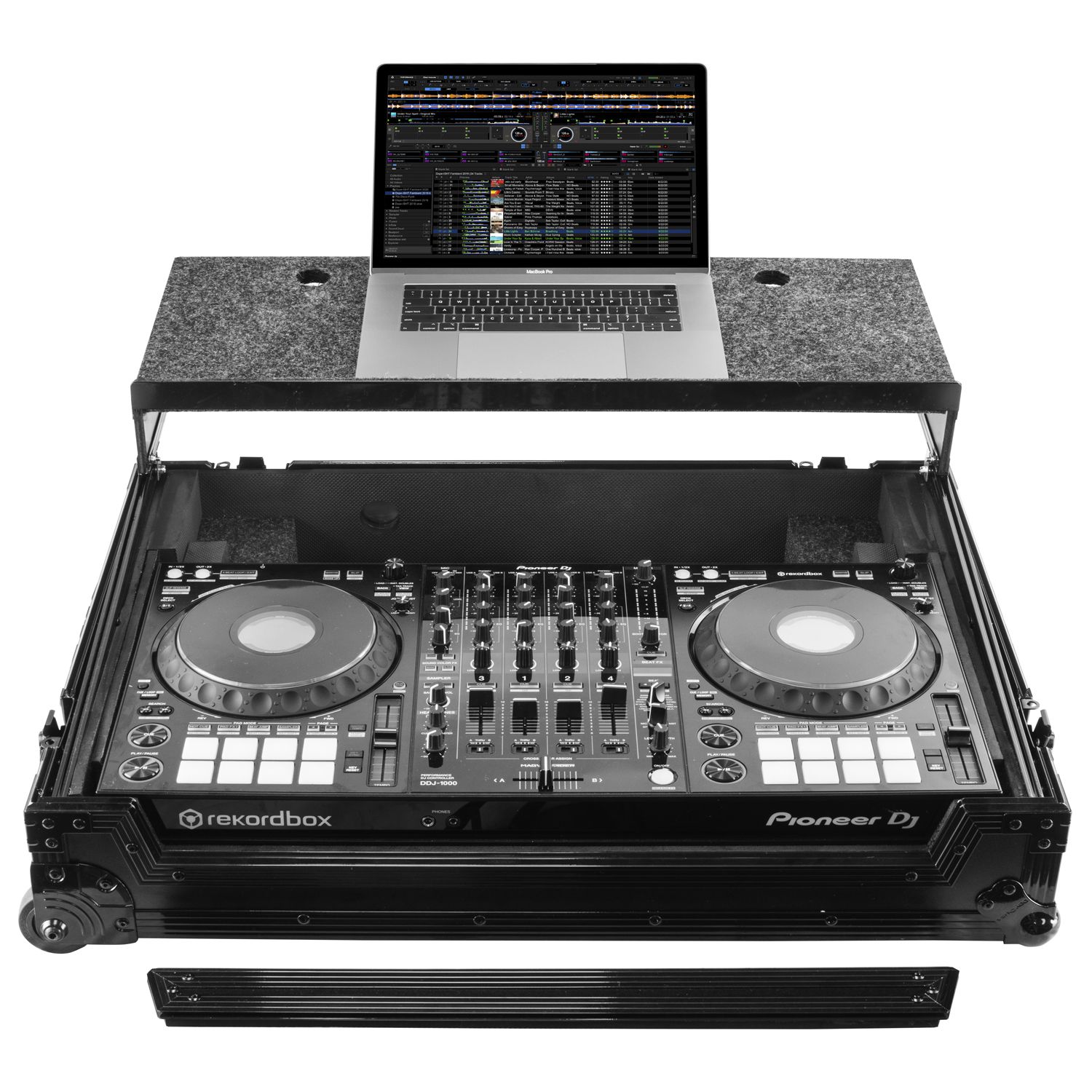Pioneer DDJ-1000/DDJ-1000SRT Black Label Case with Glide Laptop