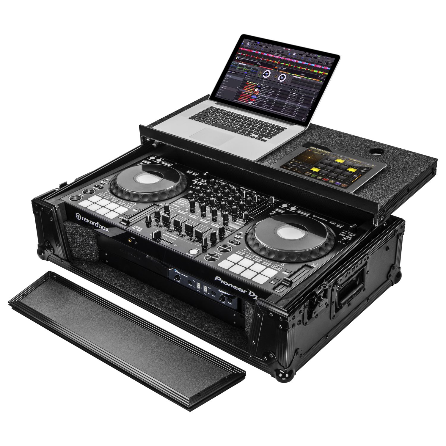 Pioneer DDJ-1000 SRT Black Case with 2U Space | Odyssey Gear