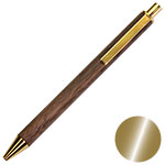 ◎ ランス (ノック式ボールペン) 10K ニードルポイント【漢字書くなら