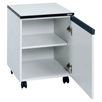 HB-1 サカエ サイド実験台用 上一段引出し下片開き戸 キャビネット