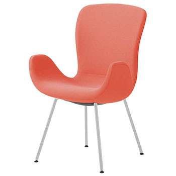 MG11BG-FRU7 オカムラ フロックス ハイバックチェア パイプホワイト脚