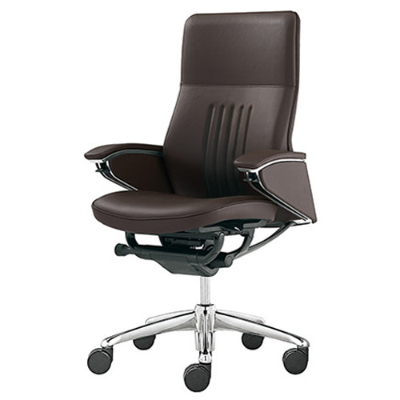 SMI-H8L ノーリツイス サミットチェア ハイバックタイプ レザー張り