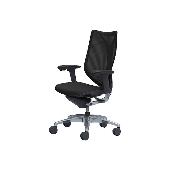 C853BR-FSY1 オカムラ サブリナ ハイバック 可動肘 ブラックボディ