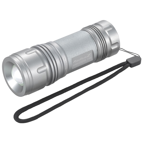 ズーム機能付き 広角LEDライト ラディウスZ 320Lm [品番]07-8349｜株式