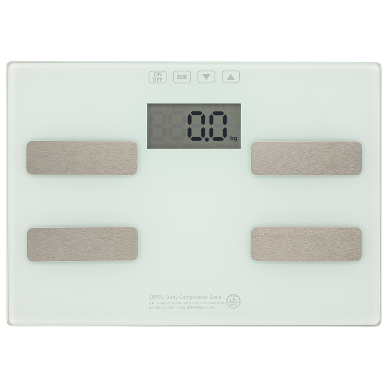 体重体組成計 ホワイト [品番]08-3904｜株式会社オーム電機
