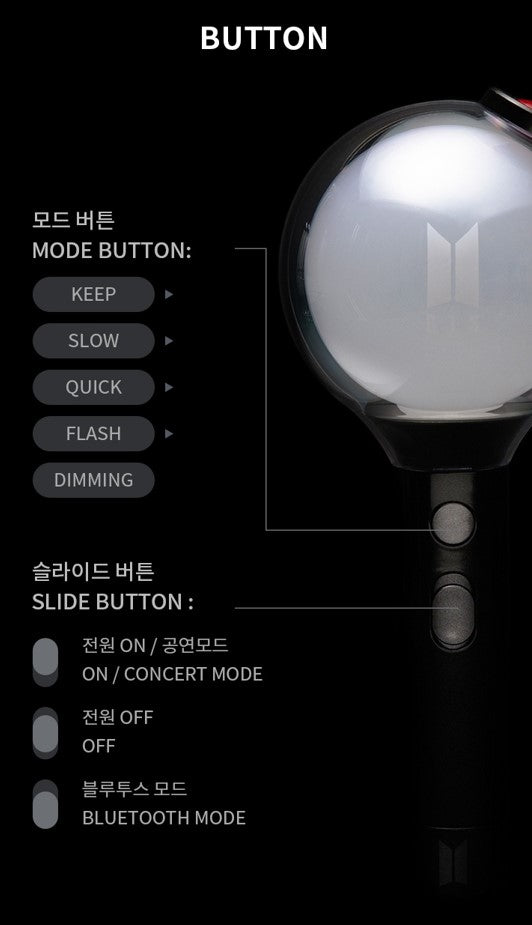 BTS - Official Map of The Soul Special Edition Light Stick — Oh