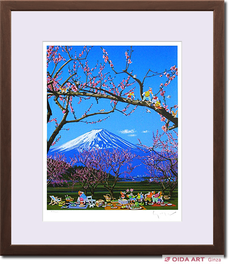 ☆超レア ヒロヤマガタ 風景画 原画 直筆サイン入 世界的人気作家