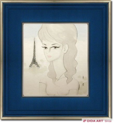 東郷青児 婦人像 (3) | 絵画など美術品の販売と買取 | 東京・銀座 おい