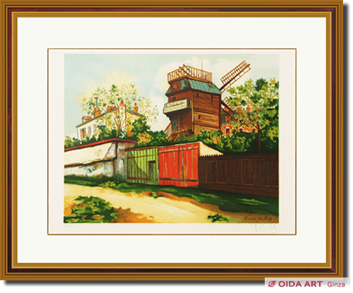 ユトリロ ムーラン・ド・ラ・ギャレット | 絵画など美術品の販売と買取