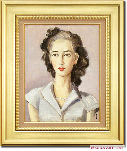 東郷青児 婦人像 | 絵画など美術品の販売と買取 | 東京・銀座 おいだ美術