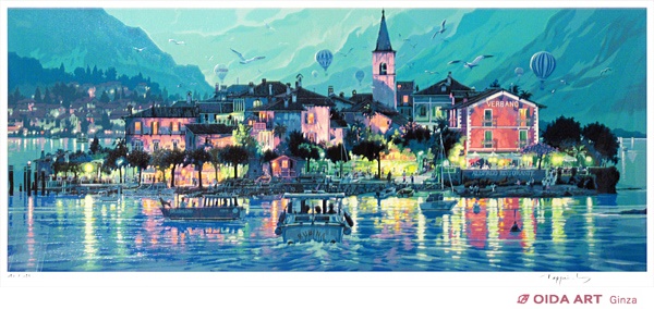 笹倉鉄平 ラゴマジョーレ | 絵画など美術品の販売と買取 | 東京・銀座