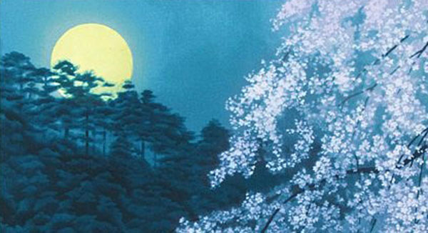 東山魁夷 宵桜 | 絵画など美術品の販売と買取 | 東京・銀座 おいだ美術