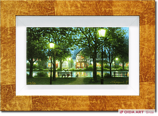 笹倉鉄平 幸せに気づく村 | 絵画など美術品の販売と買取 | 東京・銀座