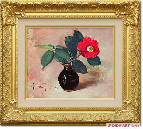 寺井重三 椿 | 絵画など美術品の販売と買取 | 東京・銀座 おいだ美術