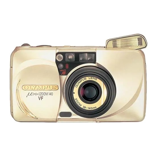 OLYMPUS μ[mju:]-zoom140フィルムカメラ 動作確認済み 動作確認OK