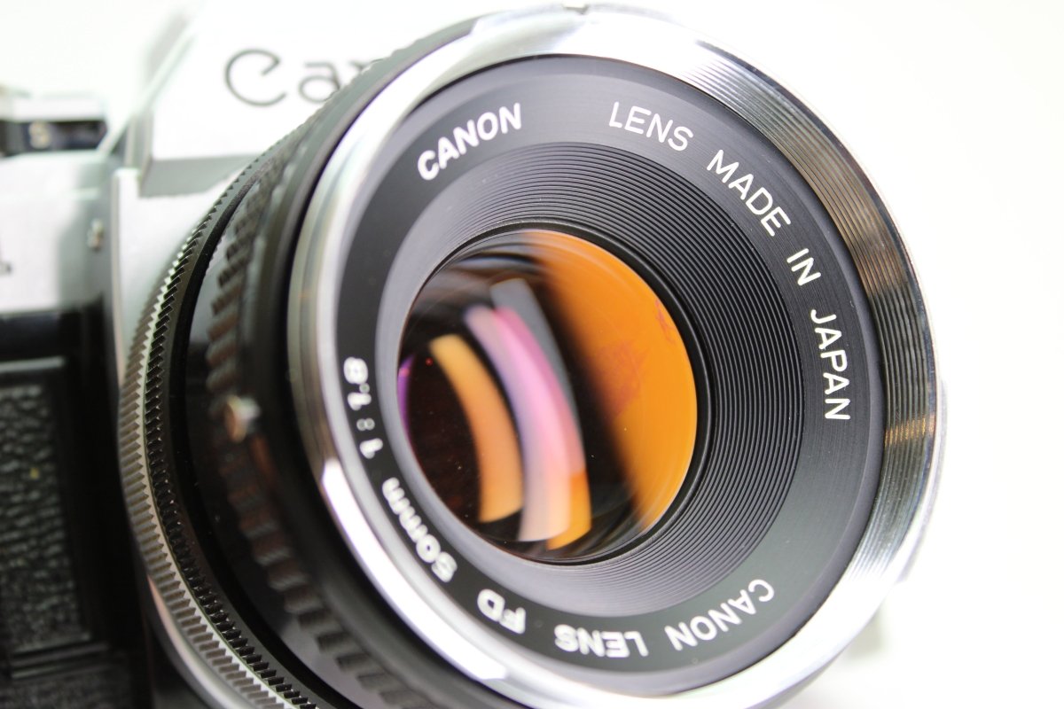 Canon AE-1 + 50mm f1.8 (#3457) - OldCamsByJens