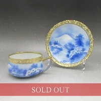 オールド・ジャパン 金盛りジュールフライングスワンプレート 敬誠