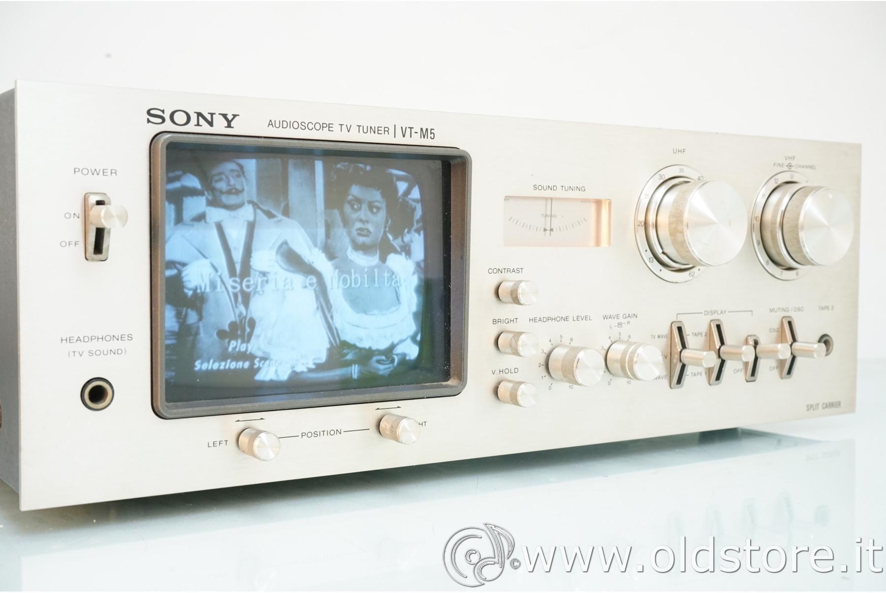 Sony VT M5 | audioscope TV tuner | OLDSTORE