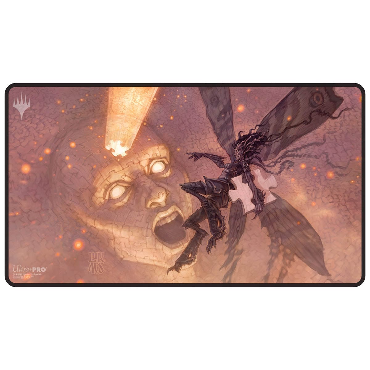 Thoughtseize Playmat (Extended Art) - Original Magic Art