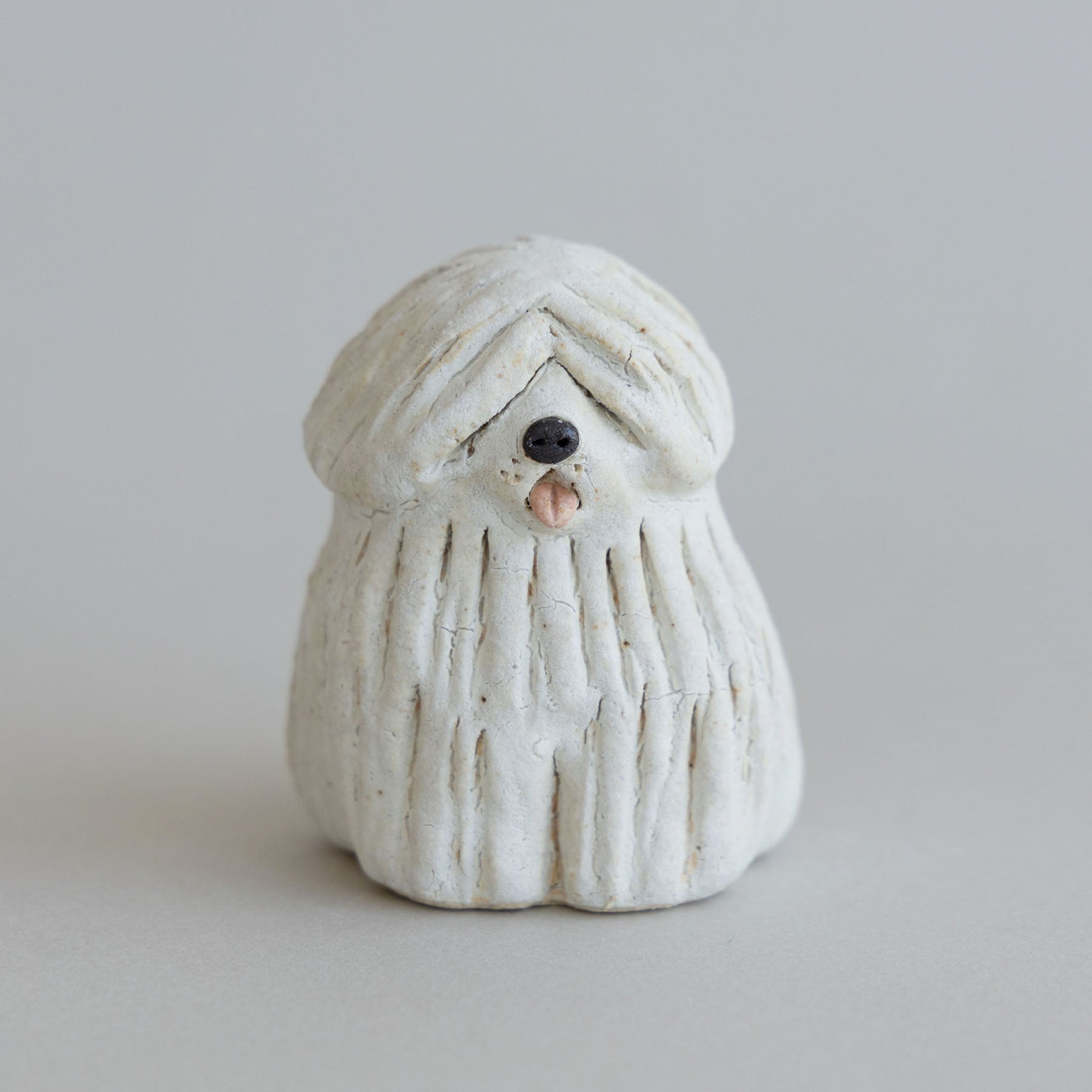 幸生窯 陶のオブジェ／犬｜オブジェ・ぬいぐるみ｜オルネ ド フォイユ