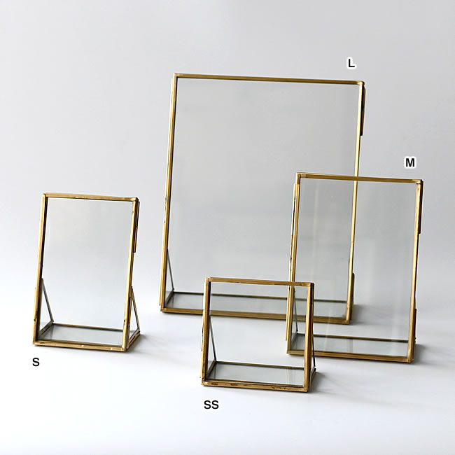 BRASS スタンド フォトフレーム | ゼネラルストア オルネ