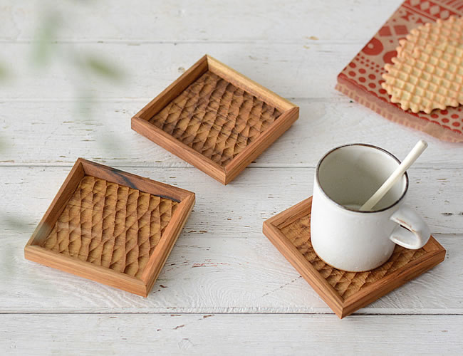 チーク フレームコースター | ゼネラルストア オルネ